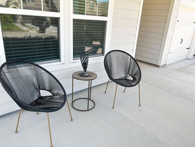 Relax on your covered front porch