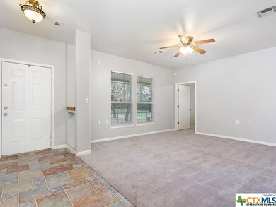 Entry - Living Room with New Carpet & Freshly pain
