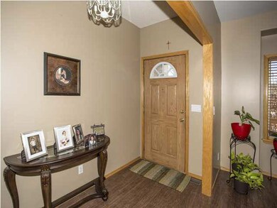 Front Entry with tile flooring