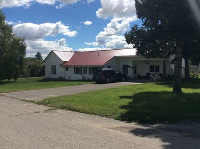 Exterior with newer steel roof