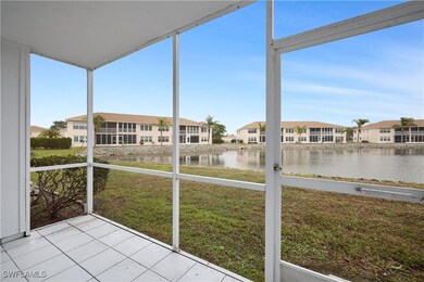 Unfurnished sunroom with a water view