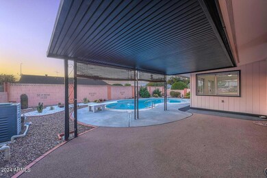 Sunset-Covered Patio