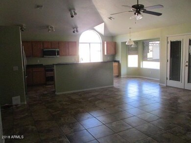 Family room&kitchen french door to patio