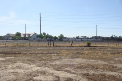 Looking east to Higley Rd.