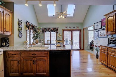 HUGE KITCHEN - LIGHT & BRIGHT - TONS OF CABINETS & COUNTER TOP AREA