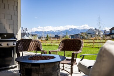 - And the views! The Bridger Mountains are the bac