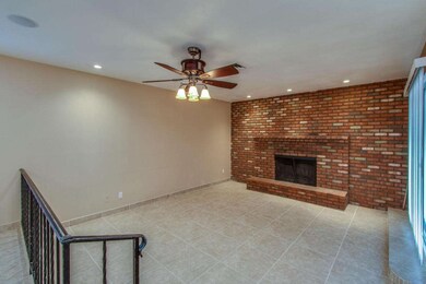 Huntington-Living Room Fireplace
