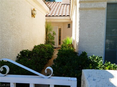 Courtyard entry to home
