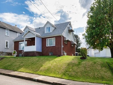 Located on a corner lot adds a bit of privacy.
