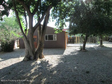 Backyard to garage