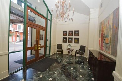 lovely foyer entrance to the building