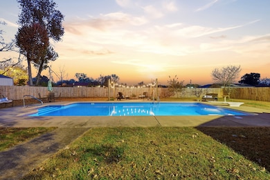 Huge 20x40 in ground pool and large level backyard for hosting family gatherings, parties, or just floating on a raft after a long day