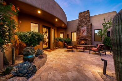Inviting Entry Courtyard