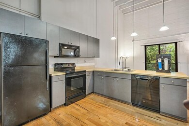 Bright, open kitchen