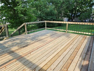 Large 24x16 wood deck