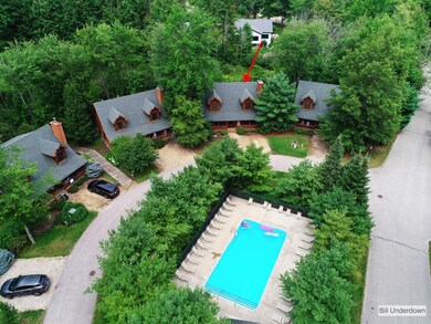 Adjacent to the pool