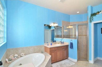 Pamper yourself in the spacious master bath!
