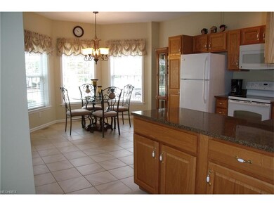 Eat in dinette with bay window