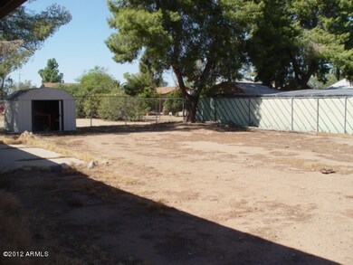 Huge backyard with fencing