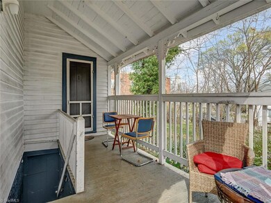 Porch and door to unit 2.