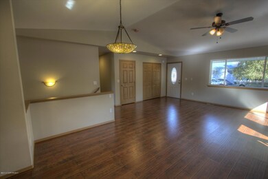 Living room and entry