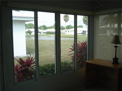 Pond view from left corner of Florida room.  One s