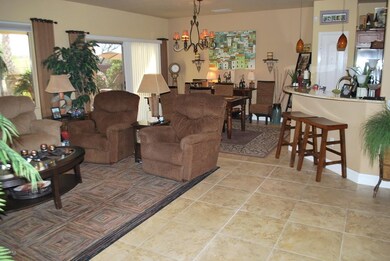 Great room & dining area