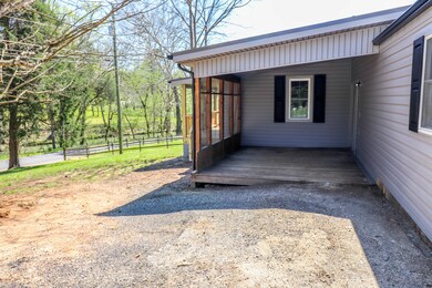 Partially Screened Porch