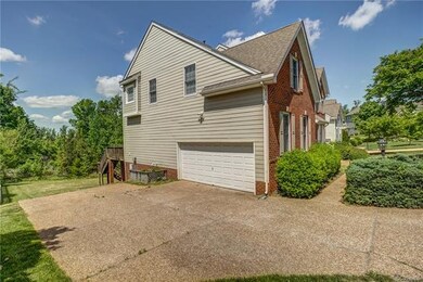 left Side View with Aggerate concrete Driveway and