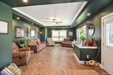 First Floor Family Room from Kitchen Nook