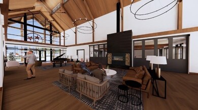 Once completed, the amenity center will feature a main gathering space for you to relax and meet with other residents in the community.