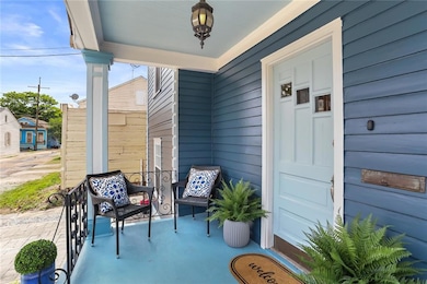 Lovely front porch with lots of room for multiple