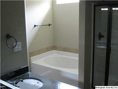 MASTER BATH WITH GRANITE VANITY TOP & SEPARATE SHO