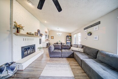 Formal Living Room with Gas Fireplace