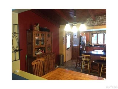 Kitchen ample storage and food prep areas with bre