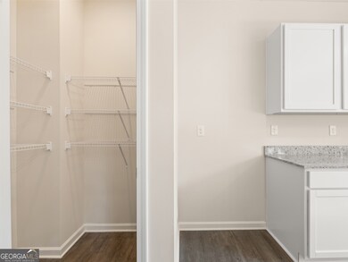 Sample Flora Kitchen at Oaks at Cedar Grove in Fairburn, Georgia