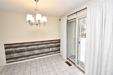 Separate dining area