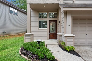 Low maintenance landscaping greets your friends an