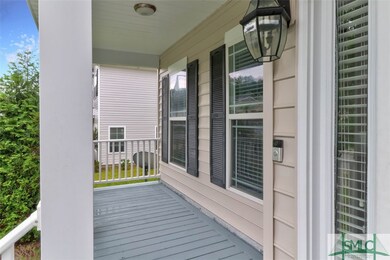 Covered front porch