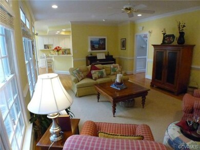 The den is the perfect place for entertaining with