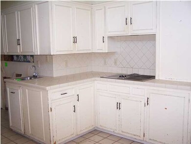Tons of cabinets plus prep sink