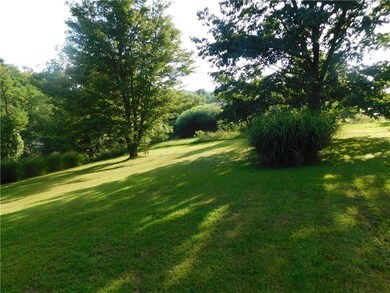 Rear view of yard