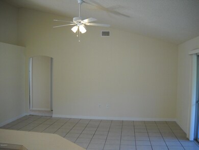 Vaulted Family room view