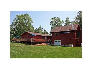 Exterior Front. Enjoy 1800 sq ft of deck space.