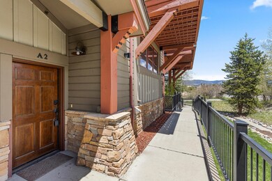 Walkway to unit