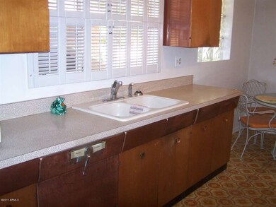 Spacious kitchen with eating area