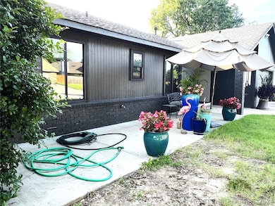 View of the front patio area where you can enjoy y