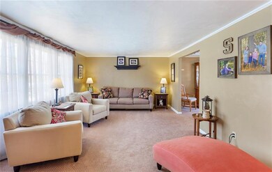 Large Living Room that open to the dining room