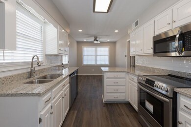 Kitchen View of Breakfast Area
