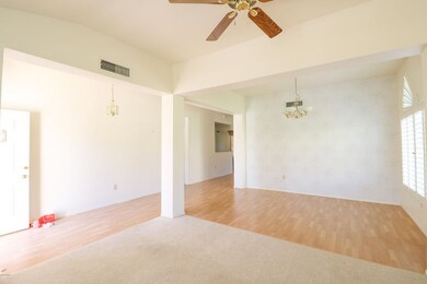 Living room & dining room
